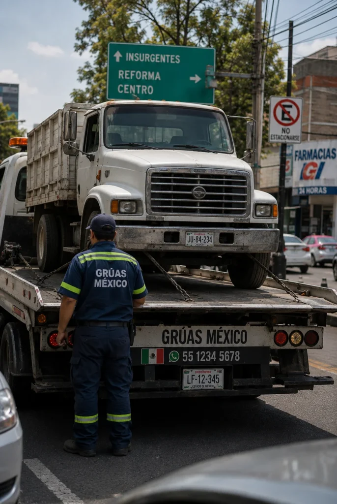 Grua para camiones CDMX